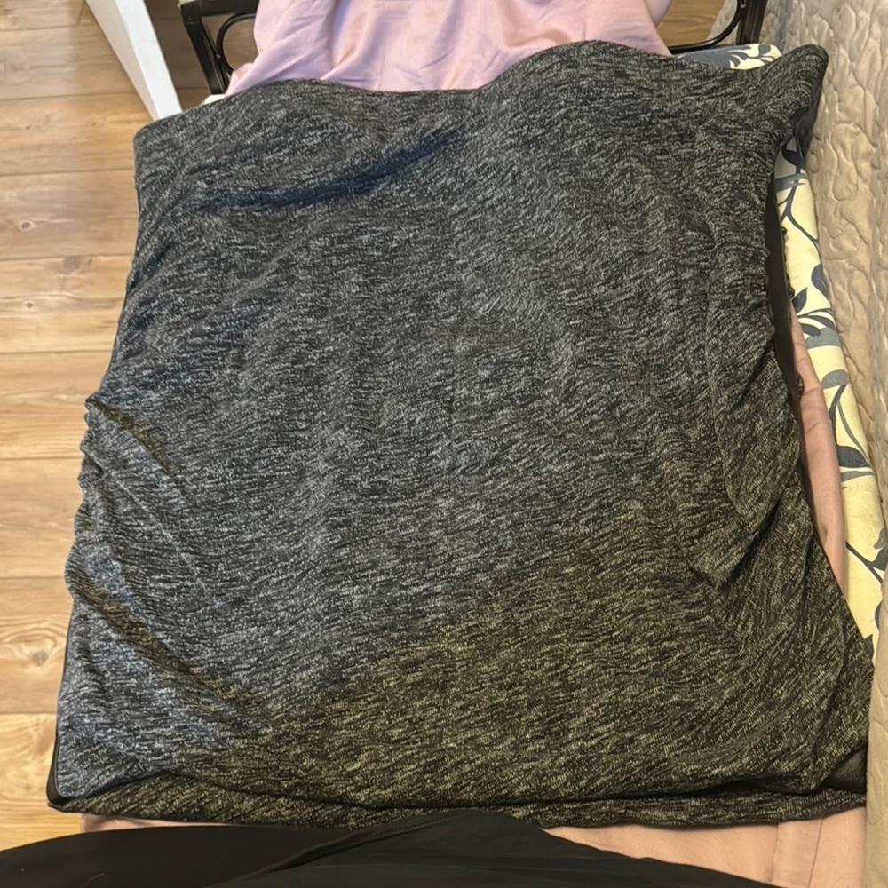 Lane Bryant Gray Pencil Skirt